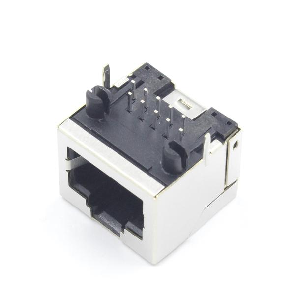 Горячий экран соединителя Pin RJ45 женщины 10 продажи без трансформатора приведенного TM5JA011EXX41 14,80 Mm