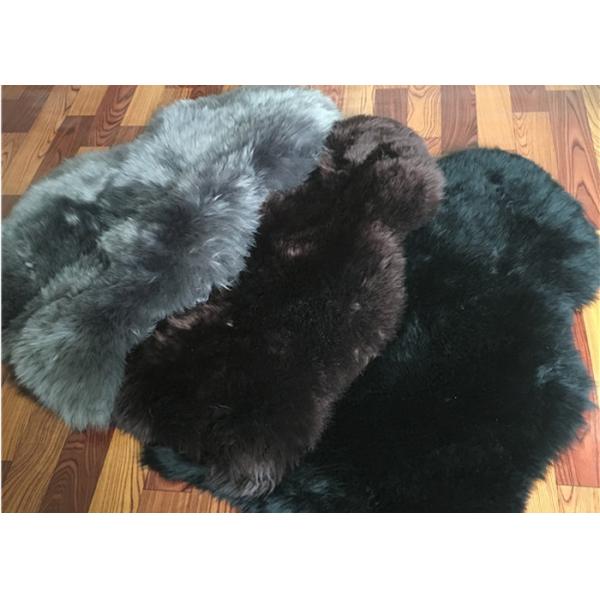 Ребенк пользы реального половика овчины половик цвета слоновой кости игры снежинки роскошного домашнего белый 2 кс 3 фт