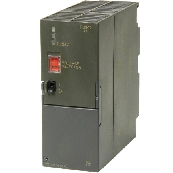 SIEMENS	6ES7307-1BA00-0AA0	SIEMENS 6ES7307-1BA00-0AA0 SIMATIC S7-300 PS307 Power Supply 120/230VAC 24VDC 2A
