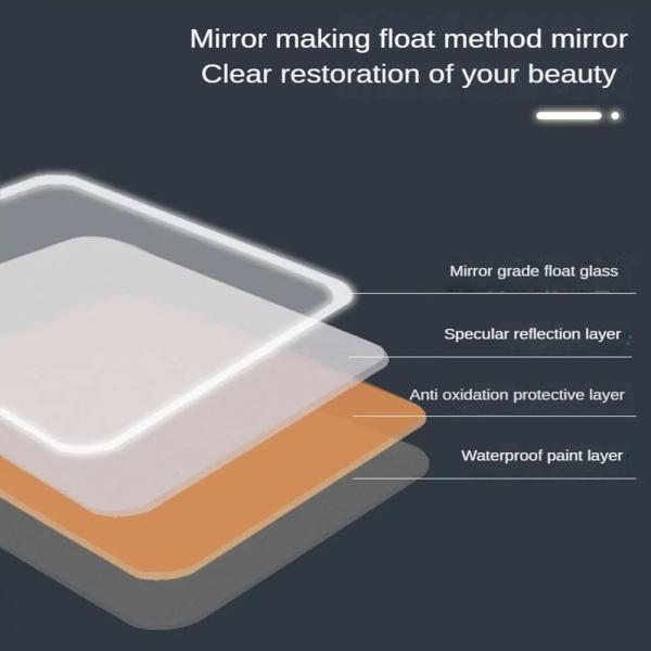 Голливуд Большое наполнение Тело Светлый макияж Полная стена Светлый салон волос Тщеславие Косметическое зеркало