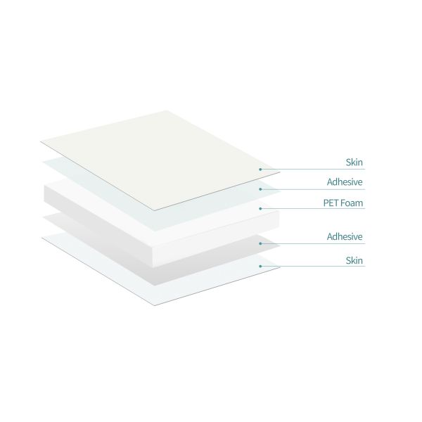 Eco Friendly Fibreglass Foam Sandwich Panel PET Foam Closed Cell Honeycomb Core