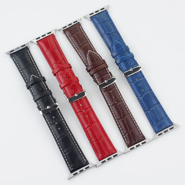 ALK iWatch band Genuine Leather Bracelet Belt For Apple Watch band  38 40 42 44mm Series 4/3/2 Strap For Smartwatch Acce
