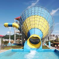 Largeur faite sur commande de glissières d'eau de tornade énorme 18.6m 42*60m pour l'équitation de famille