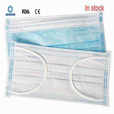 Light Weight Disposable Mouth Mask , Surgical Face Mask Low Breathing Resistance