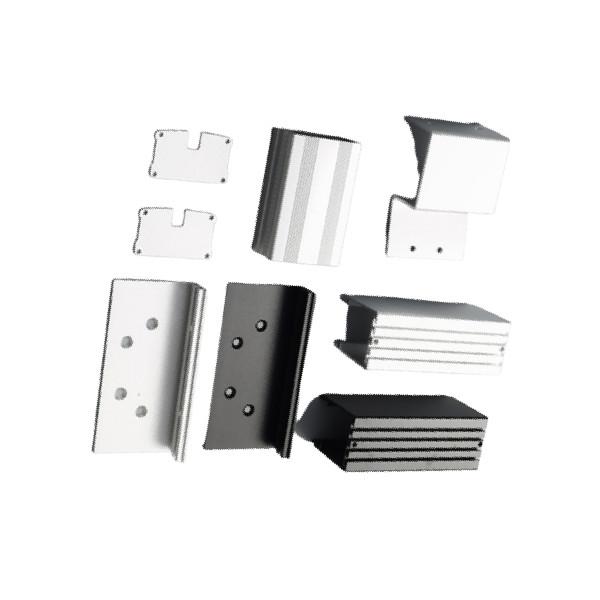 Light Corrosion Resistant Stamped Heat Sinks Metal Stamped Radiator