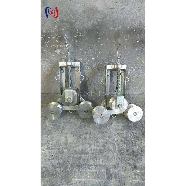 Bloc de mise à la terre à poulie en aluminium pour câbles de 100 A