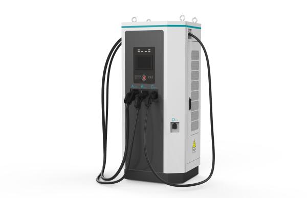 60KW 2 Electric Vehicle Power Charger For Shopping Mall Market