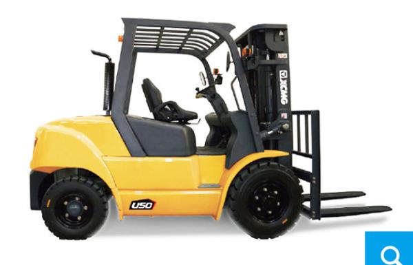 XCMG official manufacturer 4ton diesel forklift truck with Robust and Reliable Diesel Engine