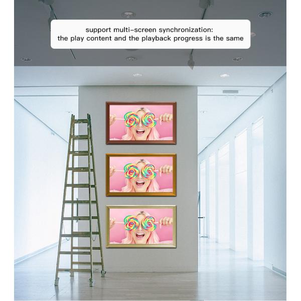Стена слепимости HD 4k анти- установила дисплей фото Signage 43Inch LCD цифров
