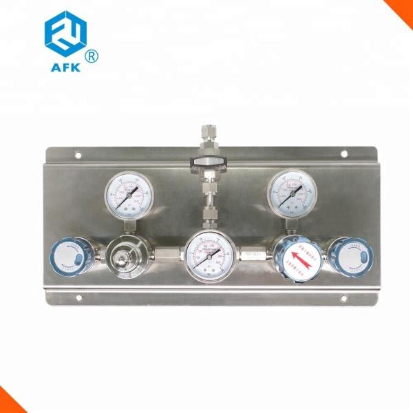 200 Bar Changeover Manifold , Stainless Steel Changeover Nitrogen Gas Panel