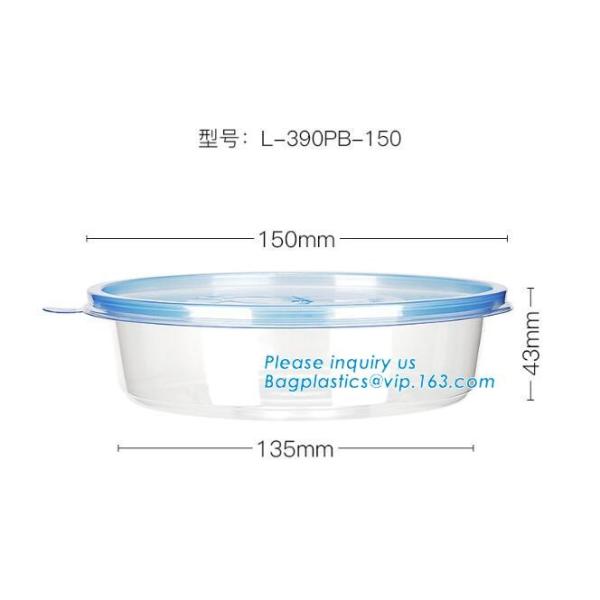 Коробка бенто пластикового устранимого пластикового взятия качества еды отсутствующая с 4 отсек, пищевой контейнер контейнеров пластиковый течебезопасный