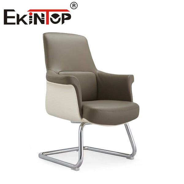 Wholesale Comfortable Office Furniture Work Staff Office Chair Vegan Leather Chair