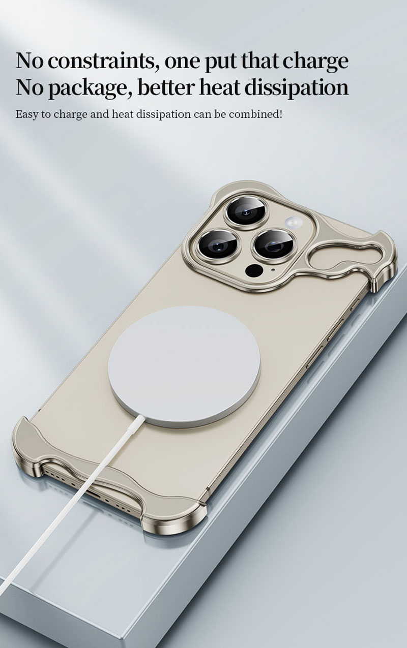 Metal Phone Case for Iphone 15 14 Pro Max 360 Magnetic Cases I 13 Customize Anti Drop Proof Slim Sjk385