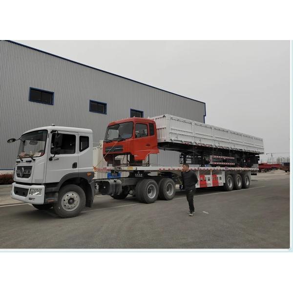 ABS Anti-lock Braking System 60 Tons Bulk Cargo Multi-Function Side Wall Semi-Trailer