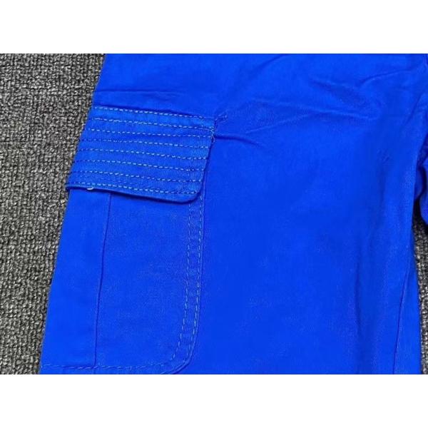 Summer DK Blue Kids Casual Loose Shorts With Four Pockets