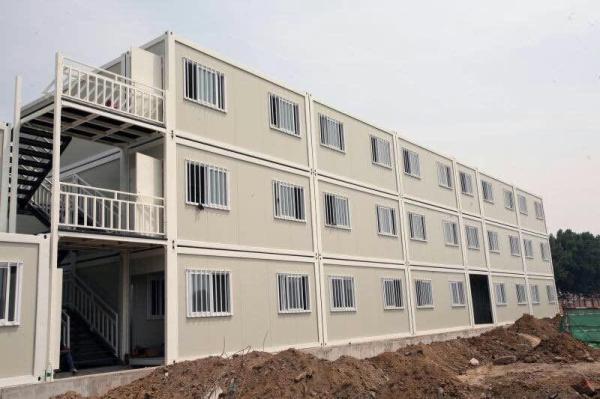 Casas de contêineres de transporte pré-fabricadas à prova de terremotos