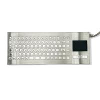 Clavier industriel en acier inoxydable étanche à l'eau et à la poussière