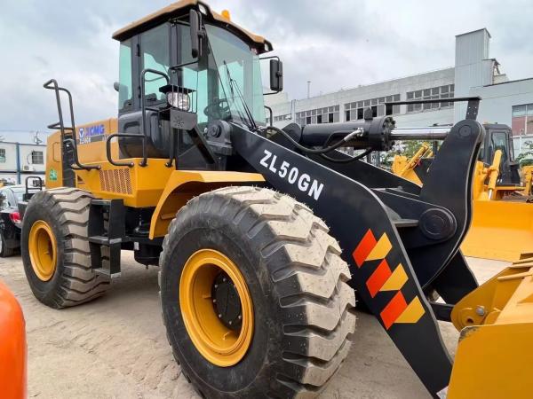 High Efficiency XCMG ZL50GN Wheel Loader 5 Tons For Roadworks