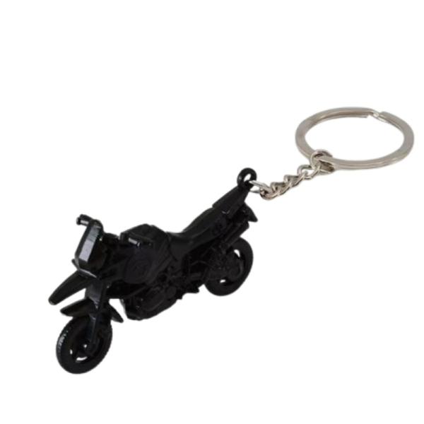 Factory Price Custom Logo Motorcycle 3D Soft Enamel Cartoon Keychain Letterpress Printed  with Carabiner for Motorcycles