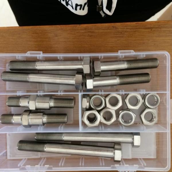 SPRINTCAR TITANIUM SHOCK BOLT KIT con soporte de OEM