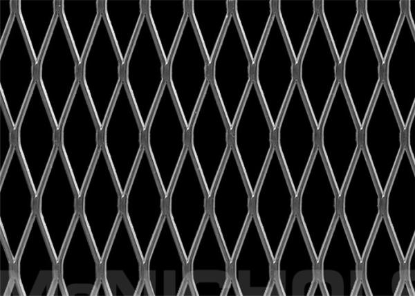 Flattened Expanded Metal Mesh Sheet wear resistance For Building Decoration