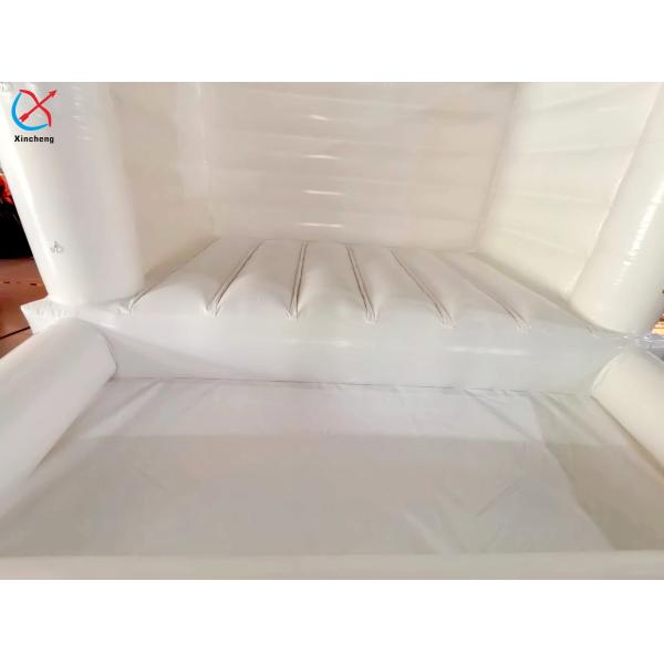 Manufacturer Inflatable White Wedding Jump Area Inflatable Bouncy Castle