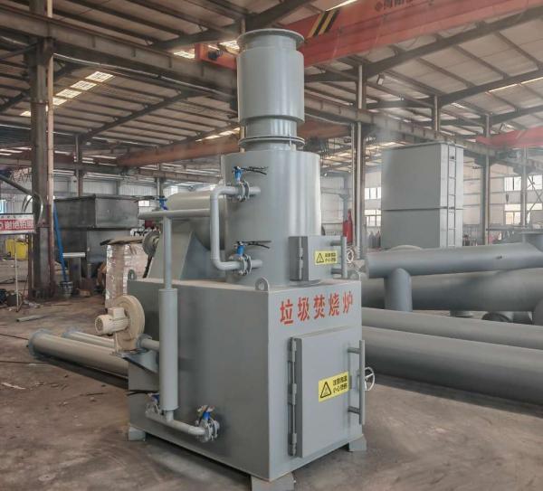 Hospital Waste Incinerator with 15kg-10t Per Batch Capacity High Velocity Burner and 1 Year Warranty for Biomedical Waste Disposal