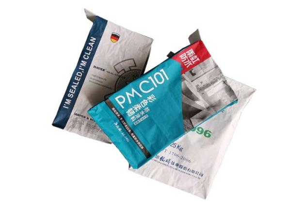 Umidade profissional dos sacos de papel da embalagem do cimento da construção - prova e respirável