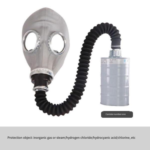 Маска с защитной панорамной газовой маской из мягкой резины 0,515 кг