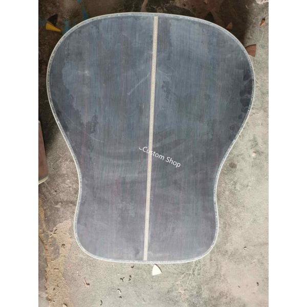 Custom AAAA All Solid Wood Round D Type Body Vintage Acoustic Dreadnought Guitar in Yellow