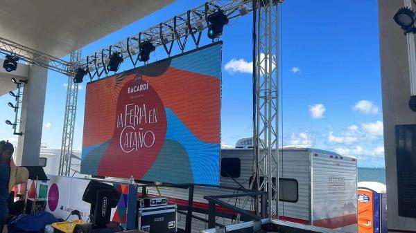 Alta tasa de actualización 7680HZ P3.9 al aire libre de alquiler de pantalla LED stock en los EE.UU. para eventos de alquiler
