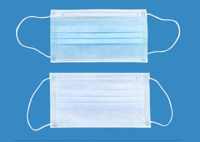3 Ply Pleated  Medical Grade Face Masks Earloop Type Hospital Procedure Use