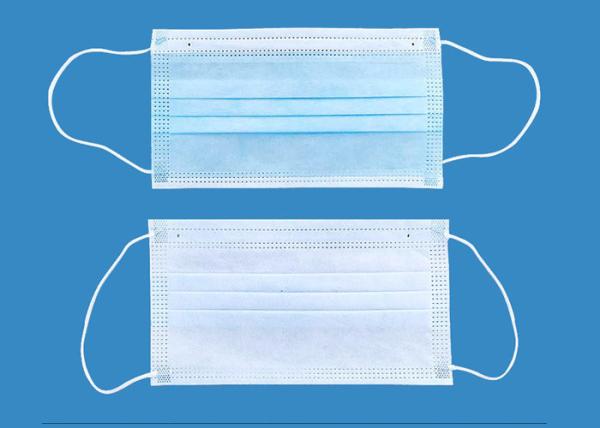 3 Ply Pleated  Medical Protective Mask Earloop Type Hospital Procedure Use