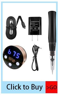 Stainless  Steel Electric Pen Eyebrow Tattoo Permanent Makeup Machine With 5 Speed