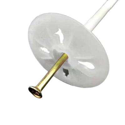 Smooth White  Wall Insulation Anchors / Thermal Insulation Nail