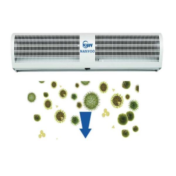 Hospital Fresh Air 1747CFM Cross Flow Indoor Air Curtains Easy To Install