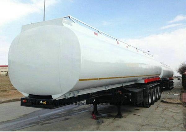 Carbon Steel Fuel Tank Semi Trailer 4 Axle for oil, diesel, gasoline, kerosene 55000 Liters