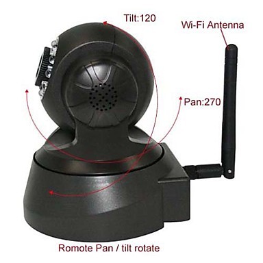 Apexis-Wireless IP Surveillance Camera with Email Alert(Motion Detection,Night vision)