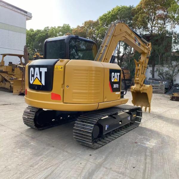 Good Condition Used CAT 307E2 Wheel Excavator 20000 KG Machine Weight Crawler Machine