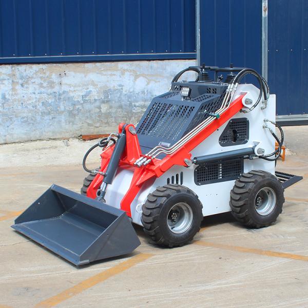 FREE SHIPPING Cheap CE/EPA New Small Mini Small Garden Loader Wheel Mini Skid Steer Loader With Bucket