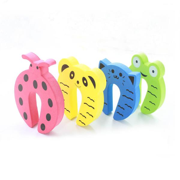 Antiwear Odorless Child Proof Door Stopper , Nonslip Foam Door Finger Guards