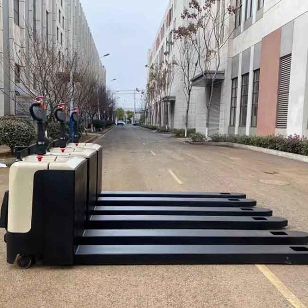 Stand Type 5T Electric Power Jack 5000kgs Hydraulic Hand Pallet Stacker