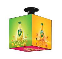 Ecrã LED de cubo P2.5 P3 P4mm Personalizado para lojas de varejo