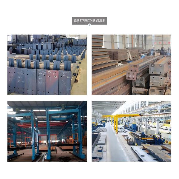 Expandable Steel Structure Building with Q345 and Q235 Steel for Customized Industrial Workshops