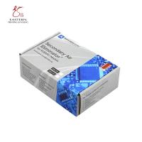 O encarregado do envio da correspondência de Matte Lamination Custom Logo Corrugated encaixota e flauta