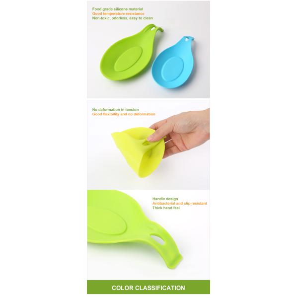 держатель ложки пусковой площадки остатков силикона продукта кухни силикона 37g 72g