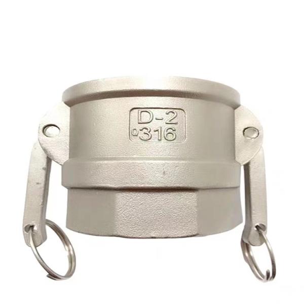 Equal SS 304 316 Stainless steel Camlock Coupling of Type D quick connector NPT BSPT BSP