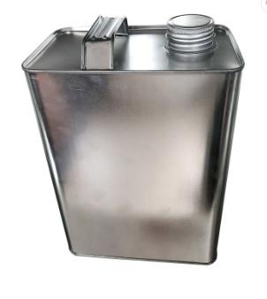 GV metal quadrado Tin Containers de Tin Can 0.21mm do óleo de motor de 1 litro