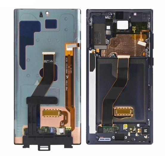 Black Pantalla Lcd Screen And Digitizer Display For Samsung Note 10 Plus Replacement