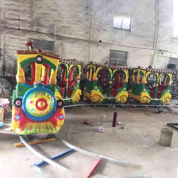 Mini 2kw Amusement Park Electric Trains / Electric Train Ride 220v Voltage